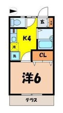 House Horiの物件間取画像